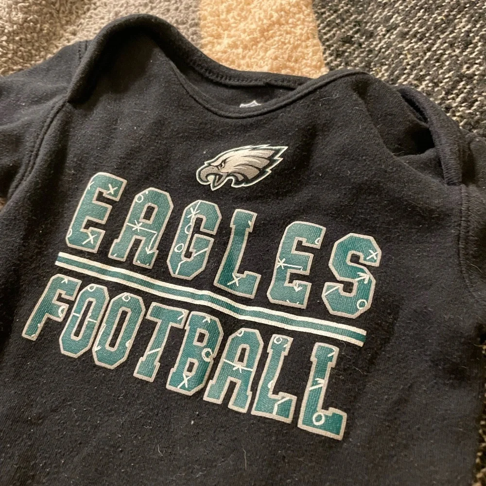 NFL Eagles Football Onesie